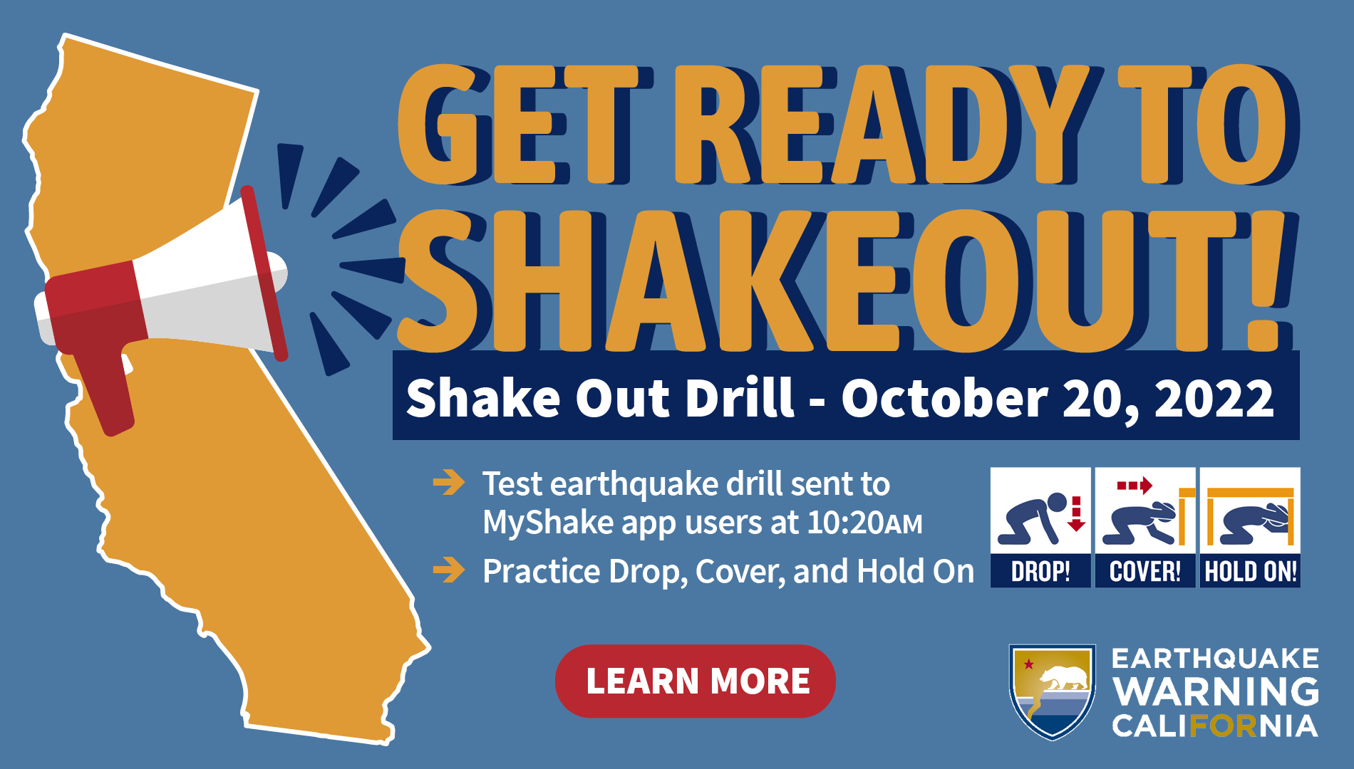 Get Ready To ShakeOut!